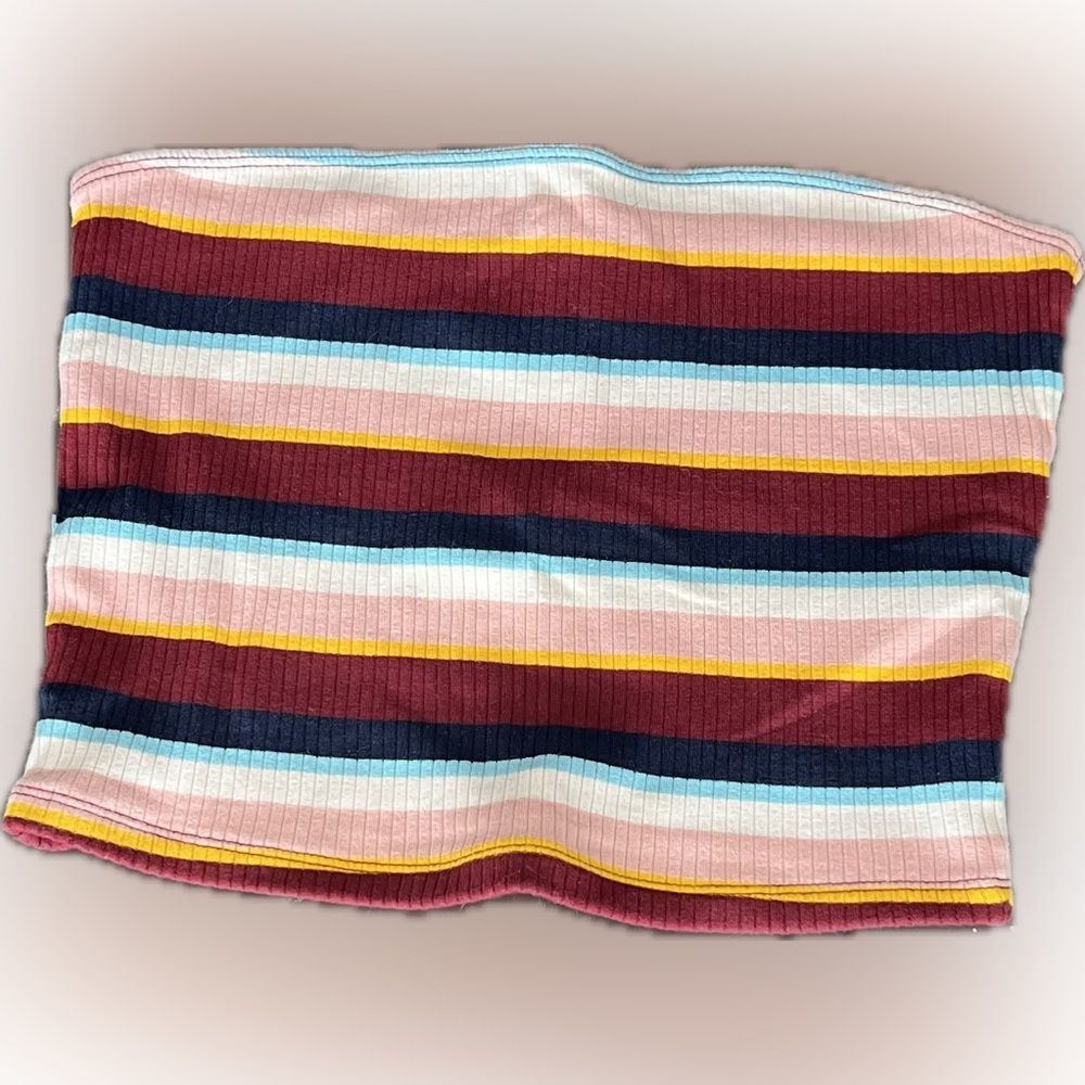 EUC Hollister striped tube top
